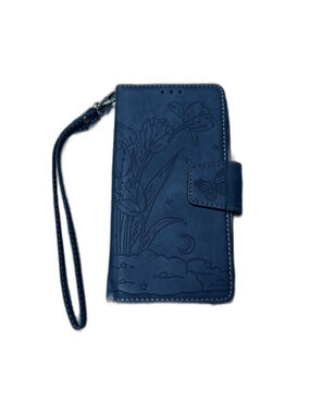 Embossed Tulip and Butterfly Leather Wallet Case Cover For Samsung Galaxy S20 FE